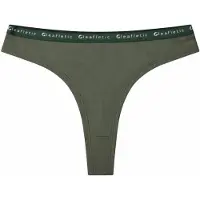 LEAFLETIC Slip 'Mid Rise Brazilian' grøn