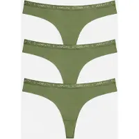 LEAFLETIC Panty 'Mid Rise Brazilian' grøn