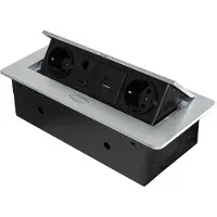 Emuca Atom 26 Multiconetor Til Skrivebord Mmm 225x111