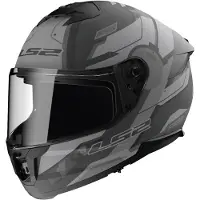 LS2 Integral Mc-Hjelm Stream II Shadow Grå - XS