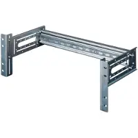 Equip EZR-DIN-4, Stativskinne, Grå, 4U, Tyrkiet, 48,3 cm (19), 485 mm