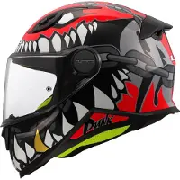 LS2 Ff812 Kid Punk Junior Fullface-hjelm