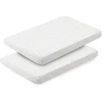 cambrass Plumeti 50x82x10 Cm Fitted Lagen Til Tremmeseng 2 Enheder