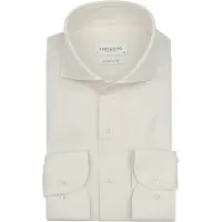 Profuomo Japansk Strikket Skjorte Off White Off-white Hvid måle