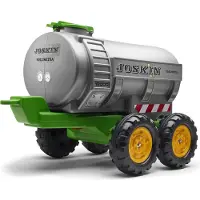 Falk 943JK, 3 År, 4 hjul, Plast, Stål, Grå, Sort