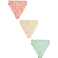 Next Slip creme / mint / koral