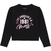 GUESS Bluser & t-shirts pink / sort