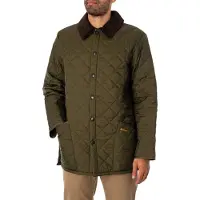 Barbour Liddesdale Quiltet Jakke Grøn åle