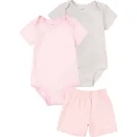 Nike Shortssæt - Shorts/ Bodyer k/æ - Pink Foam Heather - - 12 mdr - Shorts
