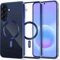 Tech-Protect Samsung Galaxy A57 MagFlex Cover - MagSafe-kompatibelt - klar / Navy Blå
