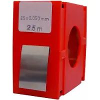 Vogel's Rulle Med Kalibreret Inox-bånd 2.5 M X 25 Mm 0.2 Mm