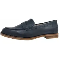 Caprice Slipper, blue, made of Leather with Block heel, Size 41