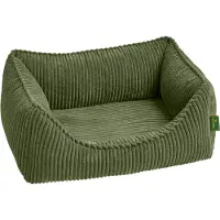 Hunter ergonomisk hundeseng Corbie - L 80 x B 60 cm, grøn