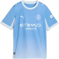 Puma Manchester City 26/27 Home Jersey Youth, Shop, Light Blue/Icy Blue, 11-12Y
