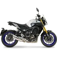 Gpr Exclusive Gp-revo Titanium Yamaha Mt-09 Tracer 900 17-20 Ikke-homologeret Fuldt Linjesystem
