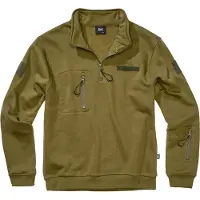 Brandit Tactical Halv Lynlås Sweatshirt