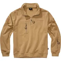 Brandit Tactical Halv Lynlås Sweatshirt
