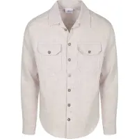R2 Overshirt Hør Bould Beige åle