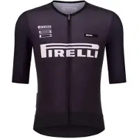 Santini Pirelli Sport Club Fast Kortærmet Trøje