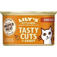 Lily's Kitchen Tasty Cuts i sauce kylling vådfoder til katte