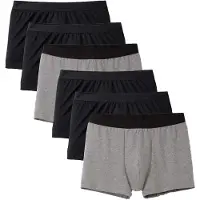 Calida Boksershorts 'Natural Benefit' grå / sort