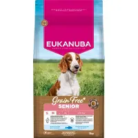 Eukanuba Grain Free Senior Small & Medium med havfisk - 3 kg