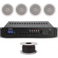 SubZero 6" Zone Lofthøjttalersystem 60 W/100 V