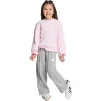 Adidas Seasonals Ruffles Sweatset Little Girls, størrelse 128 cm