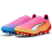 Puma ULTRA 6 ULTIMATE AG Football Boots Unisex, Shoes, Poison Pink/White/Sun Stream, 44