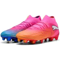 Puma Future 9 Ultimate FG Showtime - Pink/Orange/Blå/Hvid Kvinde - Græs (FG), størrelse 38