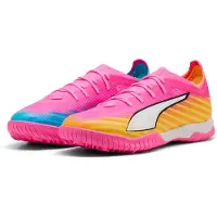 Puma Ultra 6 Match TT Showtime - Pink/Hvid/Orange/Blå/Sort - Turf (TF), størrelse 43