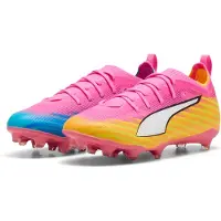 Puma ULTRA 6 PRO FG/AG Football Boots Youth, Shoes, Poison Pink/White/Sun Stream, 37.5