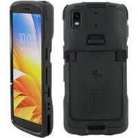 Mobilis PROTECH - Bagsidecover til dataindsamlingsterminal - grov - sort - for Zebra TC22, TC27