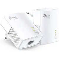 TP-LINK TL-PA7019 KIT, 1000 Mbit/s, IEEE 1901, IEEE 802.3, IEEE 802.3ab, IEEE 802.3u, Type C, Gigabit Ethernet, 10,100,1000 Mbit/s, HomePlug AV2