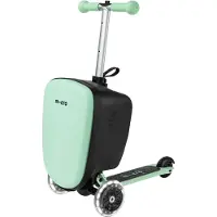 Micro Kuffert m. Løbehjul - Luggage Junior - Mint - - OneSize - Kufferter