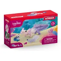 Schleich Bayala - Axolotl Opdagelsessæt - 42628 - - OneSize - Legetøjsdyr
