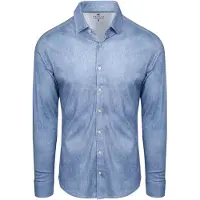 Desoto Deoto kjorte Bleached Denim Blå måle