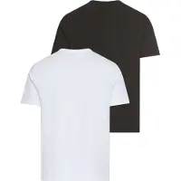 HUGO Bluser & t-shirts 'Naolo' blå / sort / hvid