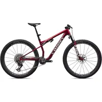 Specialized S-Works Epic 9 - Gloss Red Tint Over Red Reflex Pearl Edge Fade / Metallic White Silver - S - Cykel