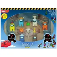 Among Us Deluxe S2 Pakke Med 8 Figurer I Etui Assorteret