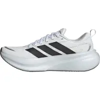 Adidas Løbesko 'SUPERNOVA GLIDE' sort / sølv / hvid