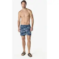 KOROSHI Badeshorts mørkeblå / mint / hvid