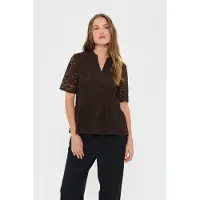Saint tropez Bluse mokka
