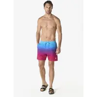 KOROSHI Badeshorts azur / violetblå / bær