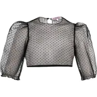 Marjo Dirdnl-bluse 'Dammbach' sort