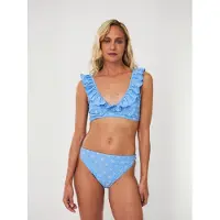 Crãs Bikinitrusse 'Astridcras' lyseblå / hvid