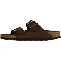 Birkenstock Pantoletter 'Arizona' mørkebrun