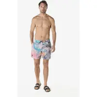 KOROSHI Badeshorts blå / marin / orange / lyserød
