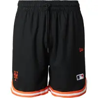 New Era Bukser 'MLB NEYMET' orange / sort / hvid