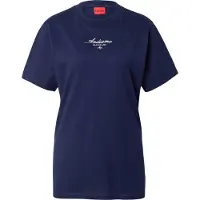 HUGO Shirts safir / hvid